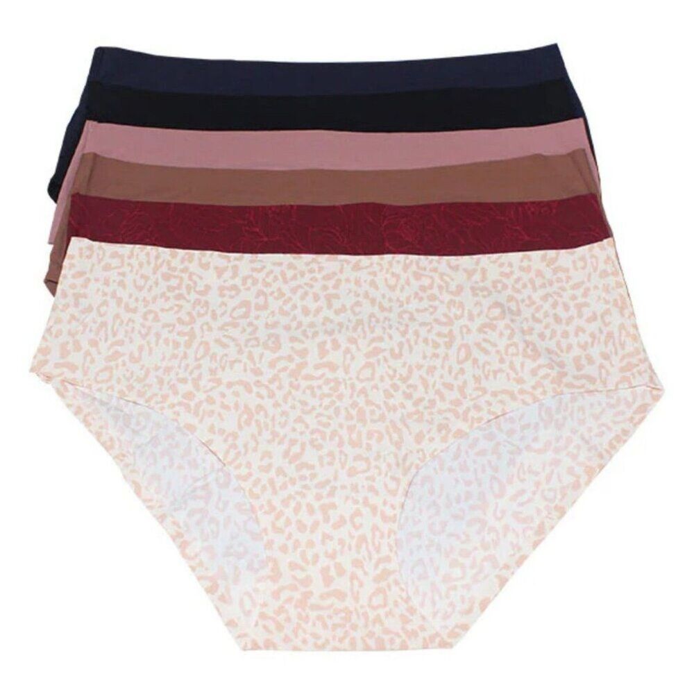 Youmita Size 1X 6 pack Seamless Laser Cut Panty NWT